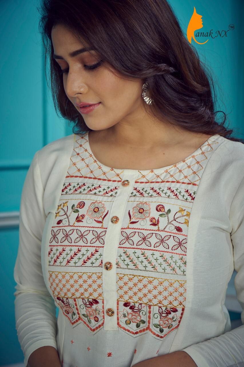 Kanak Nx Mannat 1 Designer Fancy Ethnic Wear Latest Kurti Collection